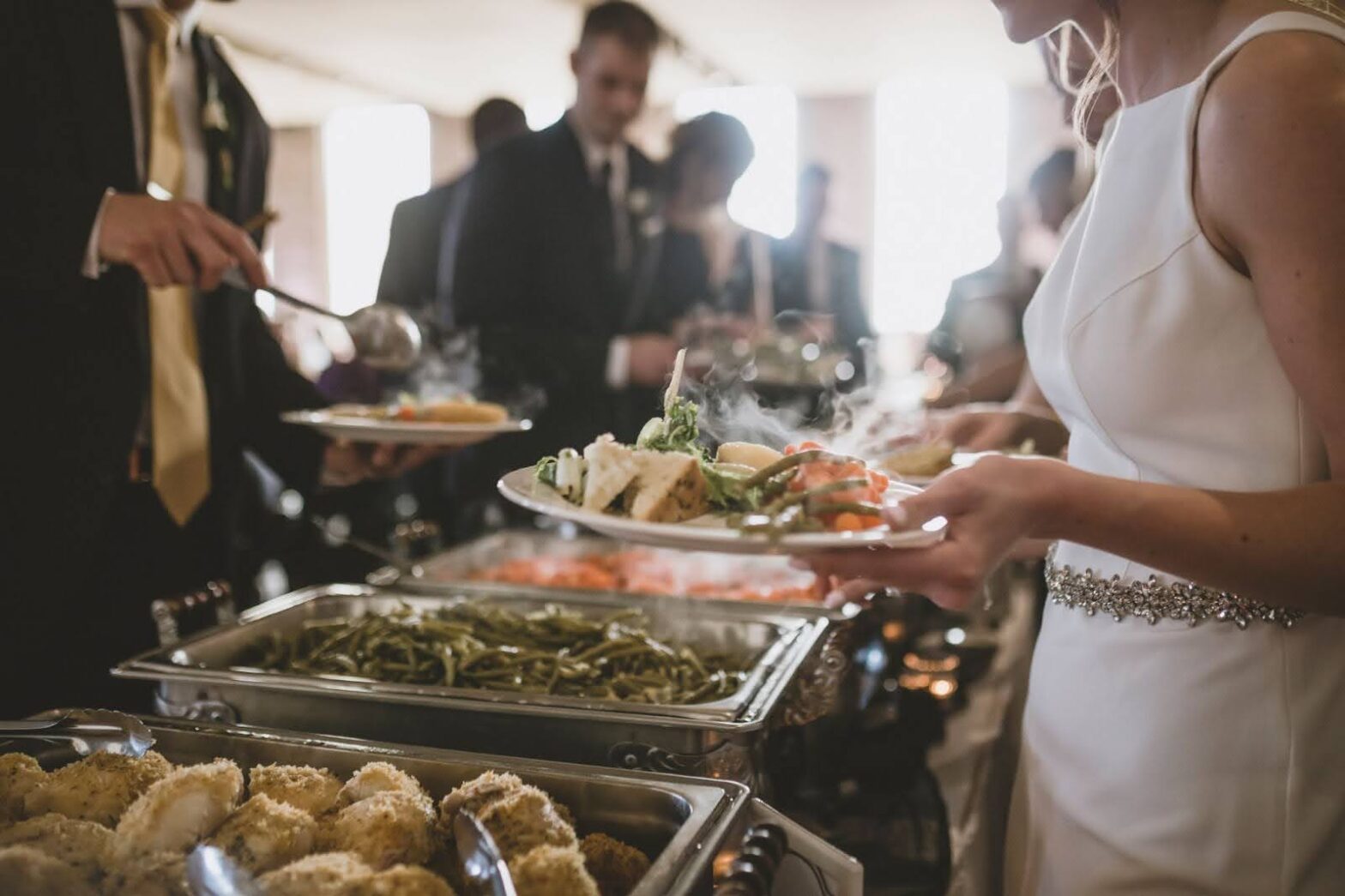 Featured image for post: Buffet-Style Wedding Reception: Everything You Need to Know